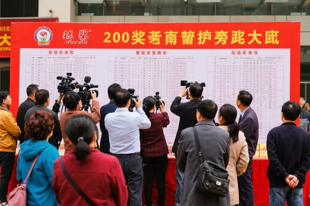 彩民关注中奖号码，媒体讨论开奖数据