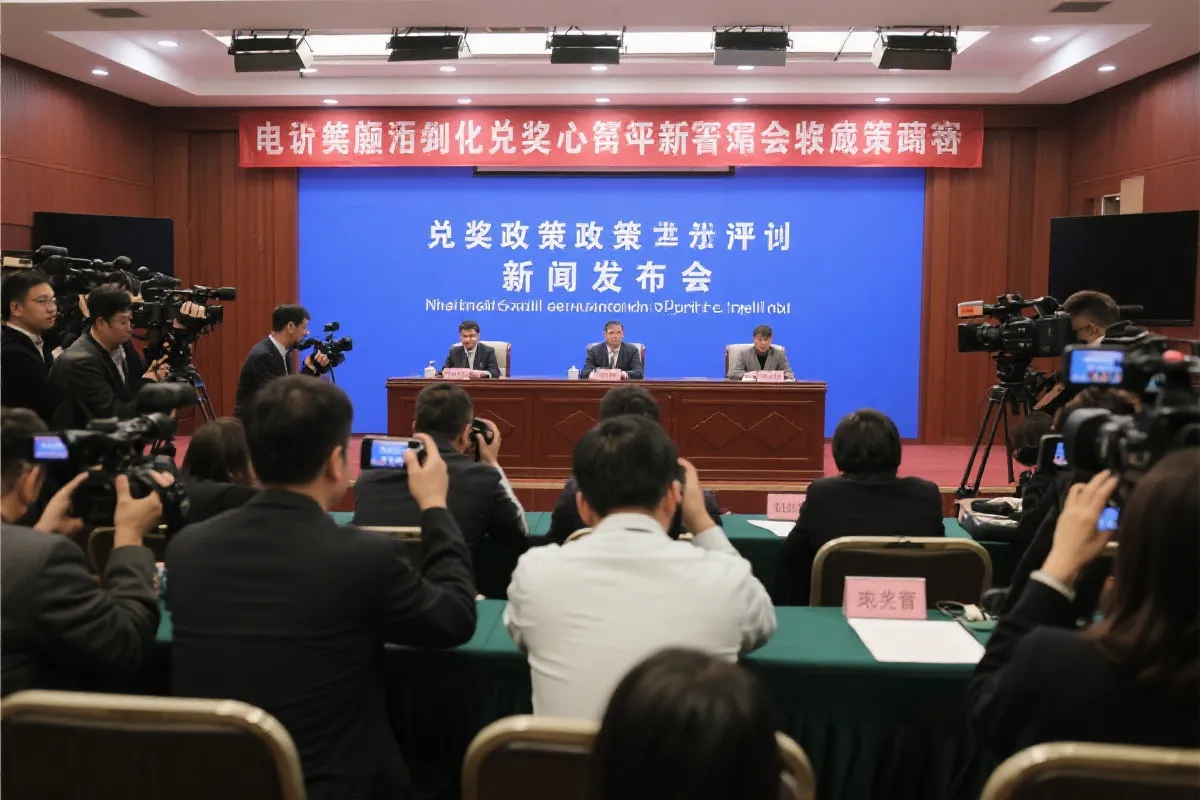 媒体聚焦兑奖流程及税务提示发布现场